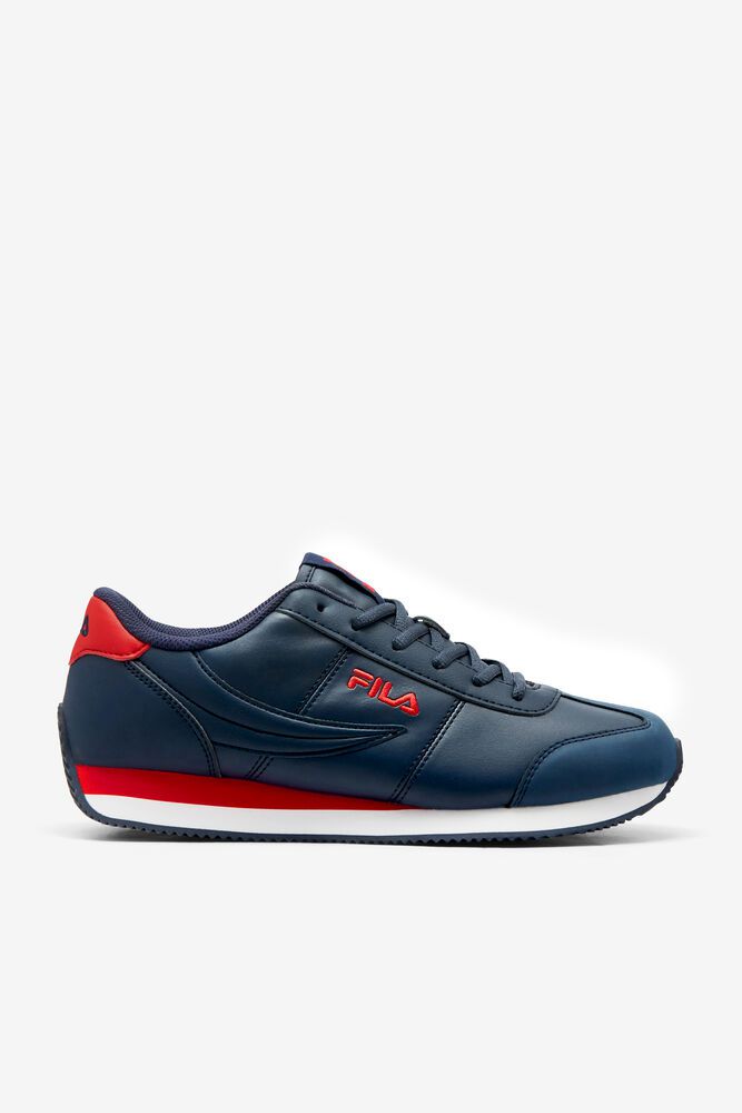 Fila Sneakers Province Mens Navy - India WRP-478105